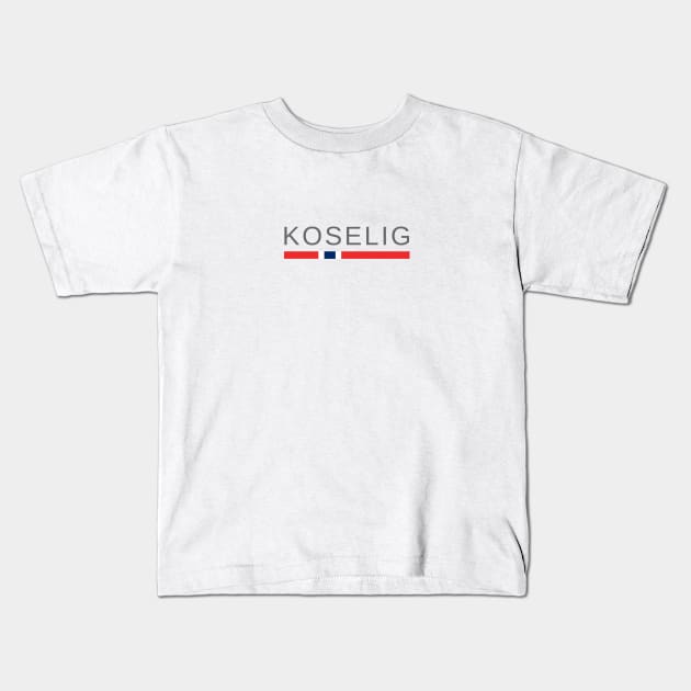 Norway | Koselig! Kids T-Shirt by tshirtsnorway